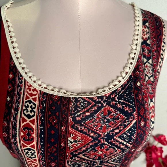 β₯οΈ Mauve Boho Top β₯οΈ - Picture 3 of 8